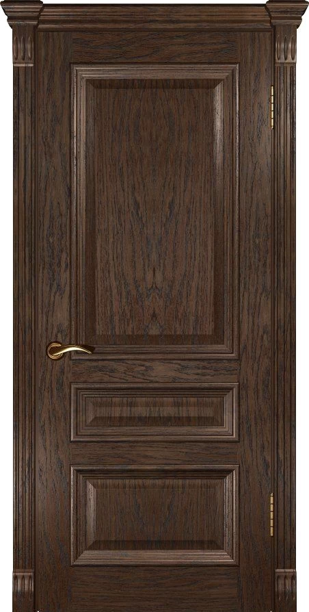 Фото Межкомнатная дверь Фараон-2 (ДГ мореный дуб, 900x2000)