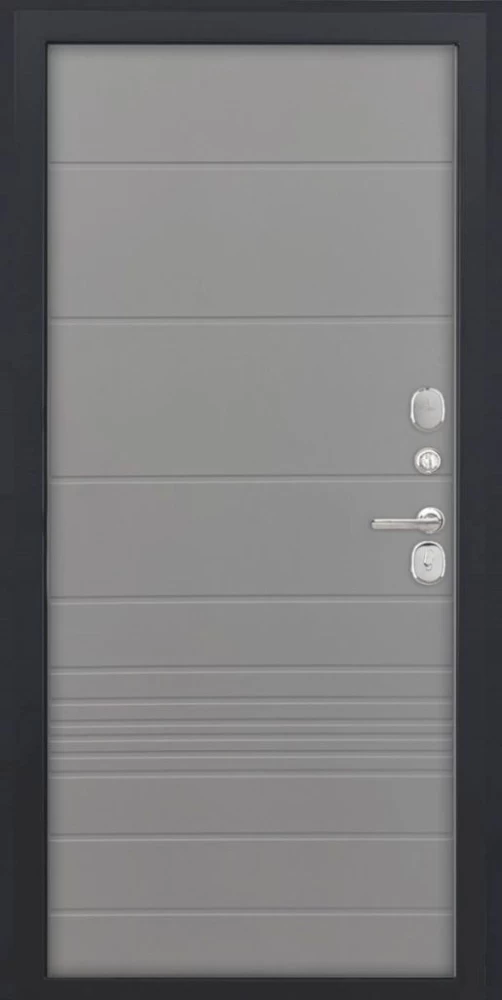 Входная дверь ДвериПРО L-45 ФЛ-700 (10мм, ясень грей) DPRO195473 внутренняя сторона