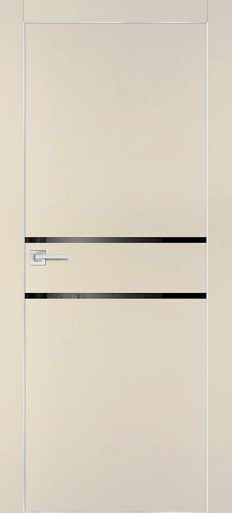 Фото Межкомнатная дверь PX-18 AL кромка с 4-х ст. Бежевый матовый