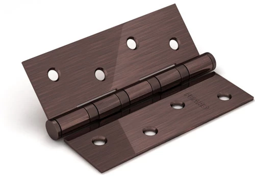 Фото Петля универсальная IN4400U-BL АС (4BB/BL 100x75x2,5) медь БЛИСТЕР