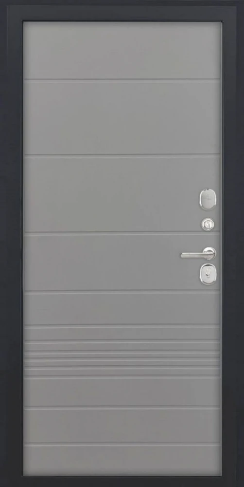 Входная дверь ДвериПРО Модель L-48 ФЛ-700 (10мм, ясень грей) DPRO200253 внутренняя сторона